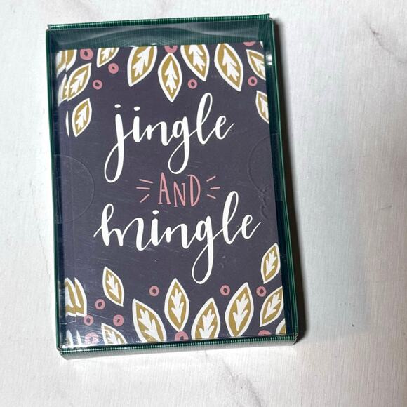 Christmas card set Jingle and Mingle 32 card set - Picture 1 of 3